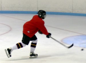 Michele skating