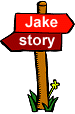 crossroad sign says Jake Story